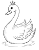 Swan Coloring Page