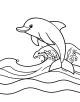 Dolphin Coloring Page