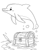 Dolphin Coloring Page