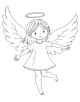 Angel Coloring Page