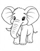 Elephant Coloring Page