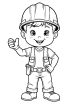 Engineer Coloring Page