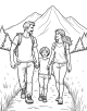 Outdoor Activities Coloring Page