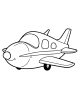 Airplane Coloring Page