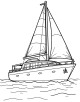 Boat Coloring Page