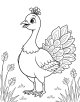 Peacock Coloring Page