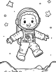 Astronaut Coloring Page