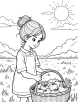 Harvest coloring page