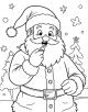 Santa Claus Coloring Page