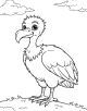 Vulture Coloring Page