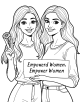 International Women’s Day Coloring Page