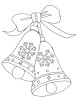 Jingle bell coloring page