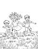 Outdoor Activities Coloring Page