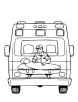 Medical emergency coloring page