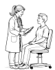 Doctor and Nurse Coloring Page