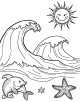 Ocean Coloring Page