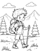 Outdoor Activities Coloring Page