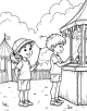 Outdoor Activities Coloring Page