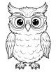 Owl Coloring Page