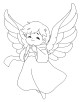 Angel Coloring Page