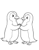 Penguin Coloring Page