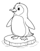 Penguin Coloring Page