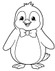 Penguin Coloring Page