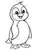 Penguin Coloring Page