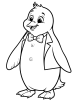 Penguin Coloring Page