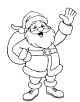 Santa Claus Coloring Page