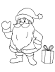 Santa Claus coloring page