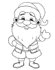 Santa Claus Coloring Page