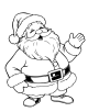 Santa Claus Coloring Page