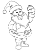 Santa Claus Coloring Page