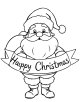 Santa Claus Coloring Page