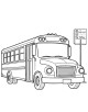 School Bus Coloring Page