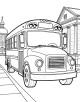 School Bus Coloring Page