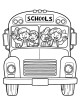 School Bus Coloring Page