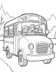 School Bus Coloring Page