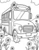 School Bus Coloring Page