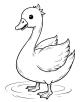 Swan Coloring Page