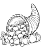 Thanksgiving Coloring Page