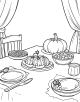 Thanksgiving Coloring Page