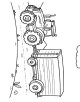 Tractor Coloring Page