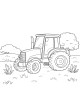 Tractor Coloring Page