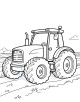 Tractor Coloring Page