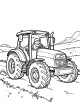 Tractor Coloring Page