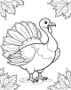 Thanksgiving Coloring Page