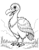 Vulture Coloring Page