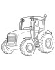 Tractor Coloring Page